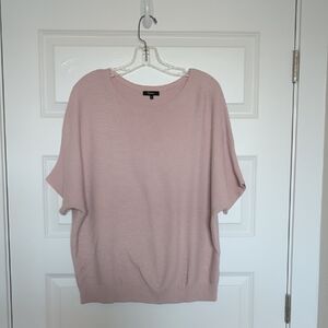 Quince Organic Cotton & Cashmere Pink Sweater